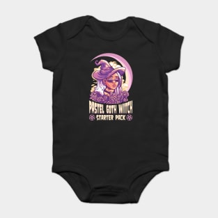 Pastel Goth Witch Anime Manga Girl Baby Bodysuit